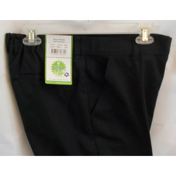 husky uniform pants elastic waist